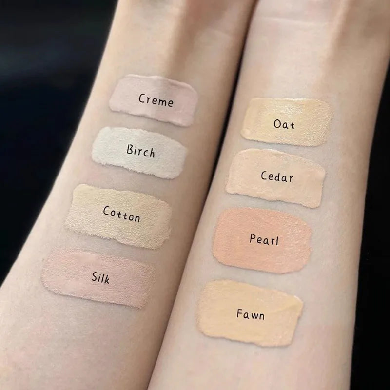 Concealer Long Lasting Waterproof Oil Control Hide Dark Circles Blemishes Acne Scars Smooth Lightweight Natural Conceal Makeup